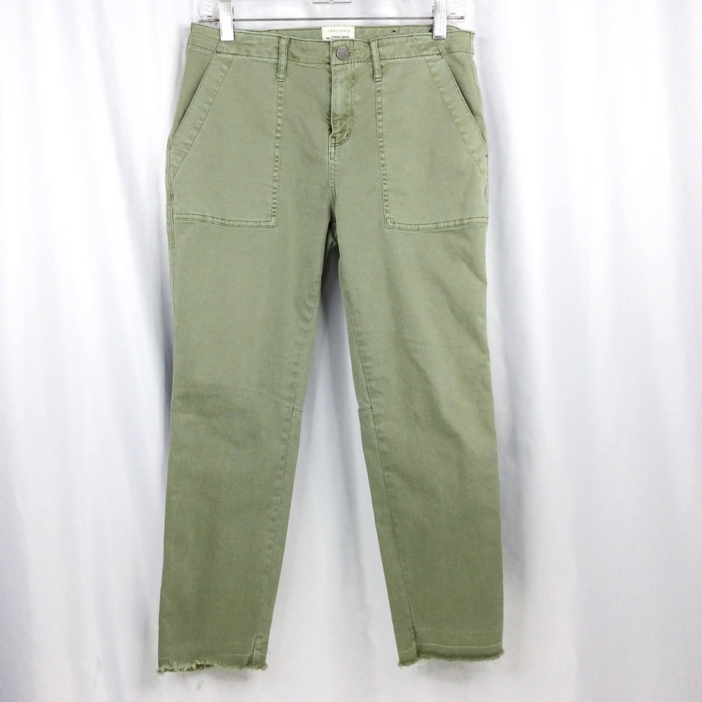 Sanctuary Jeans Women's 29 (Actual 30x25) Standard Surplus Zip Ankle Skinny